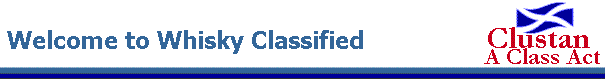 Welcome to Whisky Classified