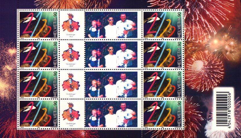 Millenium Creation - weiter zum Briefmarken Menue